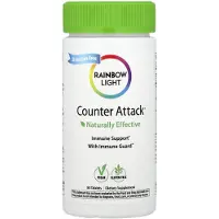Rainbow Light , Counter Attack, Immunförsvar, 90 Tabletter