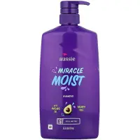 Aussie , Mirakel Fukt, Shampoo med Avokadoolja, För alla hårtyper, 26,2 fl oz (778 ml)