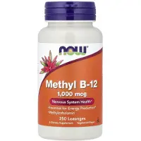 Now , Metyl B-12, 1 000 mcg, 250 Lozenges