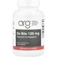 Allergy Research Group , Ox Bilsyra, 125 mg, 180 Vegicaps