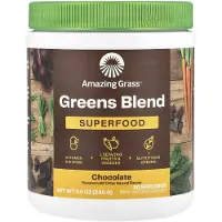 Amazing Grass , Greens Blend, Superfood, Choklad, 8,5 oz (240 g)