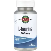 Kal , L-Taurin, 500 mg, 60 tabletter