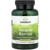 Swanson Health , Fullspektrum Juniper Bär, 520 mg, 100 Kapslar