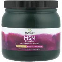 Swanson Health , MSM Powder, Färdigblandad & Osmakulerad, 5 g, 1 lb (454 g)