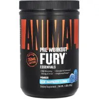 Animal , FuryÆ Essentials, Förberedande Träningsprogram, Blå Hallon, 1,09 lb (495 g)