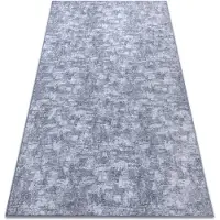 Rugsx Matta vägg till vägg SOLID grå 90 CONCRETE 200x300 cm