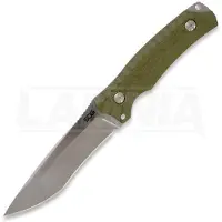 SOG Hidaka FX CPM 3V kniv, green micarta