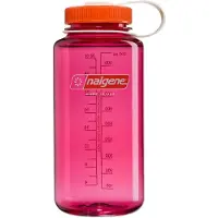 Nalgene Flaska 1L Wide Mouth Sustain (Färg: Fuchsia Purple with Flame)