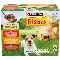 Purina Friskies I Sås 24x85g Våtfoder För Hundar