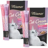 Miamor Gräddmaltsgodis 24x15g Blötmat För Katt