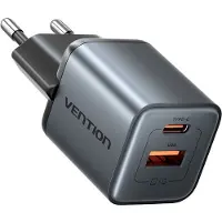 Vention Eu66 A+c 2 Usb-a Och Usb-c Väggladdare