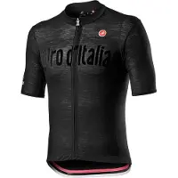 Castelli Giro Italia Heritage Maglia Nera Korta ärmar Cykeltröja