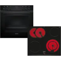 Siemens iQ300 EQ212KAAB - Ugn med spisplatta - inbyggd