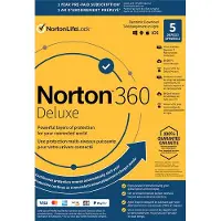 Norton 360 Deluxe 50GB - 5 Devices 2 Years - Key EUROPE