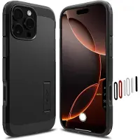Spigen Tough Armor "T" MagSafe-fodral för iPhone 16 Pro Max - svart