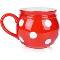 Orion Keramikmugg för kaffe och te med bekvämt handtag