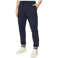GUESS herrjoggingbyxor med klassisk triangellogotyp