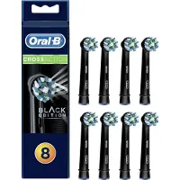 Oral-B Broscheter - - CROSS ACTION PRO - Paket med 8 - Svart