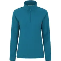 Mountain Warehouse Camber II Fleece Top för damer/kvinnor (Dark Teal)