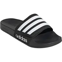 Adidas Pantolette 'ADILETTE' svart / vit