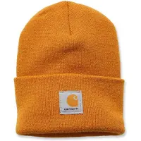 Carhartt Herrar Stickad Mössa, Guld, One Size