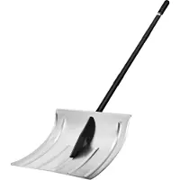 Vevor Snöskyffel för uppfart, 40 cm bred snöskyffel i aluminiumlegering, halkfritt grepp, snöplogsskyfflar med stor kapacitet, avtagbart och lätt snöborttagningsverktyg för trädgård, bil, camping, uto