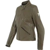 Dainese Santa Monica Perforerade Damer Motorcykel läderjacka