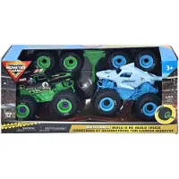 Monster Jam Mechanix 1:32 Build N Re-Build 2 pk GD MD