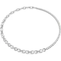 Swarovski Halsband 'MATRIX' silver / transparent