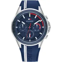 Tommy Hilfiger Klocka - - 1791859 - Kvarts - Vattentålighet 5 ATM - Silikonerem.