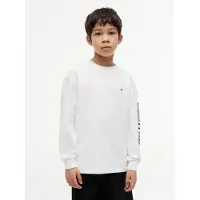 Tommy Hilfiger T-shirt 'TEAM' marinblå / röd / vit