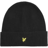 Lyle & Scott Mössa - Stickad - Jet Black - - One Size - Mössa