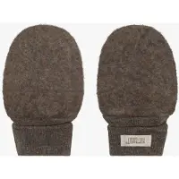 Huttelihut Vantar - Ullfleece - Brown Melerad - - 74/80 - Vantar