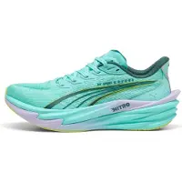 Puma Deviate NITRO 4 HYROX Green Yellow AW26 Women’s Running Shoes, Size 41 - EUR