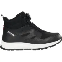 Viking Footwear Junior Equip Mid Waterproof Boa Black