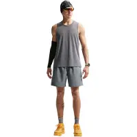Nike Löparshorts Dri-FIT Miler 7" - Grå/Silver, storlek X-Large