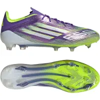 Adidas F50 Elite Fg Radiant Blaze - Lila/vit/lucid Lemon - Gräs (Fg), storlek 48