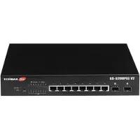 Edimax GS-5208PLG V2 GS-5208PLG V2 Nätverks-switch 8 + 2 Port