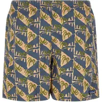 Patagonia M's Baggies Shorts - 5 in. Jaguar Geo: Dolomite Blue