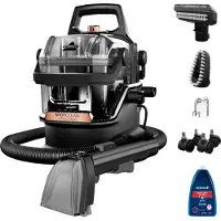 Bissell SpotClean HydroSteam Pro 3700N - Matta tvättare/ångtvätt - med behållare