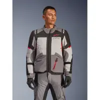 Alpinestars Andes V4 Drystar textiljacka Grå/Svart/Röd L Herrar