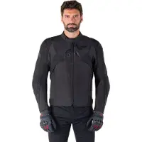 Alpinestars T-Jaws V4 Textiljacka Svart M Herrar sort