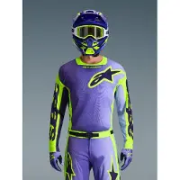 Alpinestars Racer Portl MX jersey Lila L Herrar lilla