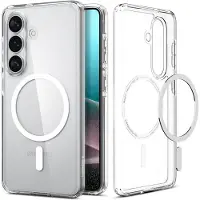 Spigen Samsung Galaxy S26 Ultra Hybrid Mag Skal - Vit / Klar