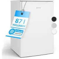 Bomann GS 7253 - Frys - upprätt - bredd: 55 cm - djup: 58 cm - höjd: 85 cm - 87 liter - Klass C - vit