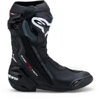 Alpinestars Supertech R Stoevlar stövlar Svart/Vit 44 Unisex sort