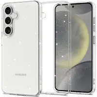 Tech-Protect Samsung Galaxy S25 FlexAir Glitter TPU Skal - Genomskinlig