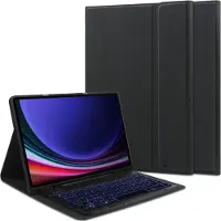 Tech-Protect Samsung Galaxy Tab S9/S9 FE/S10 FE/S10 Lite SmartCase Pen Bluetooth tangentbordsfodral - Svart