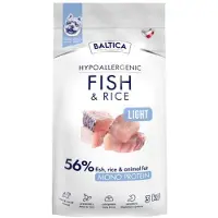 BALTICA Nutraceutic Hypoallergen Lätt S Fisk Med Ris Hundfoder 3 Kg