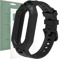 Tech-Protect armor-rem för Xiaomi Smart Band 8 / 8 NFC - svart